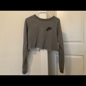 Nike crop crewneck